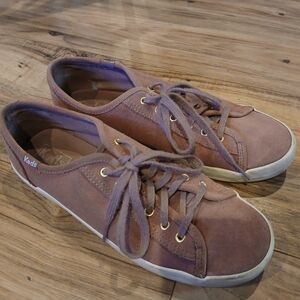 Keds Women's Sneakers - Dusty Pink Suede Suze 7.5 Fits Like 7